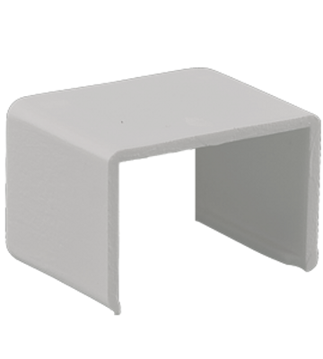Koppelstuk kabelgoot wit 10x10mm RAL 9010 Canalit 916910 (per zakje)