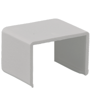 Koppelstuk kabelgoot wit 10x10mm RAL 9010 Canalit 916910 (per zakje)