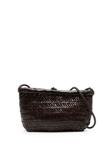 DRAGON DIFFUSION petit sac seau Grace en cuir - Marron