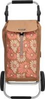 Beagles alberic shopping trolley-Brown floral