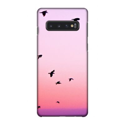 Fly away: Samsung Galaxy S10 4G Volledig Geprint Hoesje