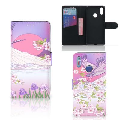 Huawei Y7 (2019) | Telefoonhoesje | Met pasjeshouder | Bird Flying