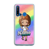 Chibi Maker vrouw: Huawei P20 Lite (2019) Transparant Hoesje
