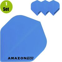 Amazon 150 Dartflights - Blauw - thumbnail