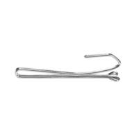 Leen Bakker - 25 Metalen Inschuifhaken Hoofdje 0 - Staal - Wit