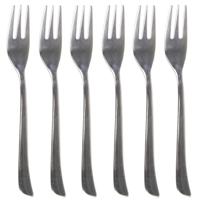 Cosy & Trendy Taart/gebak vorkjes - 18x stuks - RVS - 15 cm - Taartvorkjes - Gebaksvorkje