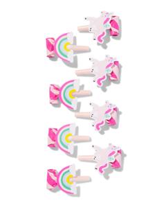 HEMA Roltongen Regenboog - 8 Stuks