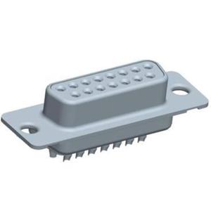 FCI DA15S064HTLF D-sub female connector 180 ° Aantal polen: 15 1 stuk(s)