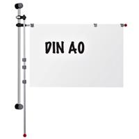 Wandhouder MAUL met 2 zwenkarmen 1.32m grijs