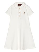 Aigner Kids robe à logo - Tons neutres