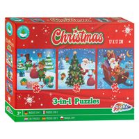 Grafix Kerst 3-in-1 puzzel - thumbnail