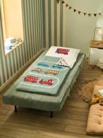 Slaapzak VOITURES saliegroen