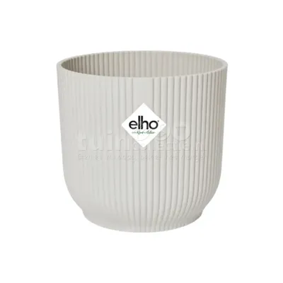 Elho Bloempot Vibes Fold Zijdewit Ø25cm