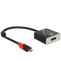 Delock USB 2.0 Adapter [1x USB-C stekker - 1x DisplayPort bus] 63312 0.2 m