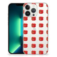 iPhone 13 Pro Max | Siliconen Case | Paprika Red