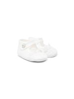 Monnalisa ballerines en dentelle - Blanc