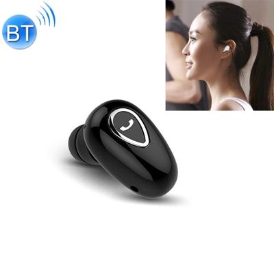 YX01 Zweetbestendige Bluetooth 4 1 draadloze Bluetooth-oortelefoon ondersteuning van de geheugen verbinding & HD-oproep (zwart)