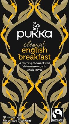 Pukka Org. Teas English breakfast elegant bio (20 Zakjes)