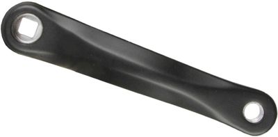 M-Wave Crankarm links shimano 170mm aluminium - zwart