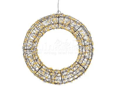 Kerstkrans Metaal 500 LED Ø38cm
