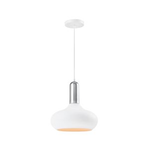 QUVIO Hanglamp rond wit - QUV5120L-WHITE