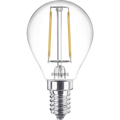 Philips LED 77755500 LED-lamp Energielabel E (A - G) E14 Kogel 2 W = 25 W Warmwit (Ø x l) 4.5 cm x 8 cm 1 stuk(s)