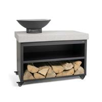 Barbecue brazier op trolley - Livoo - DOC329 -