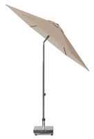 Stokparasol Lisboa dia. 2,5 m taupe Platinum - Platinum