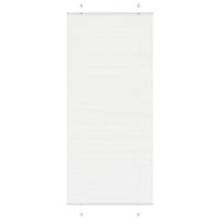 VidaXL Plissé rolgordijn 90x200 cm stofbreedte 89,4 cm polyester wit