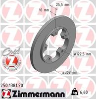 Remschijf Coat Z 250138120
