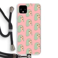 King Kylie: Pixel 4 XL Transparant Hoesje met koord