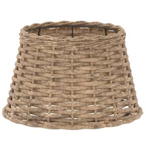 vidaXL Lampenkap Ø38x23 cm wicker bruin