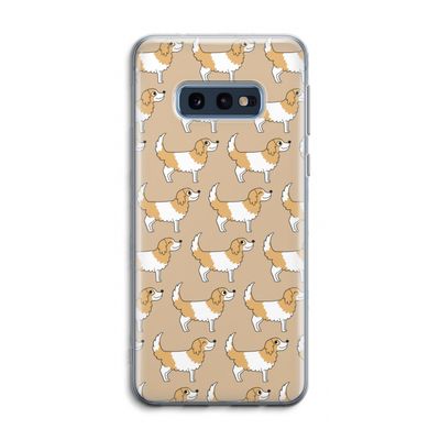 Doggy: Samsung Galaxy S10e Transparant Hoesje
