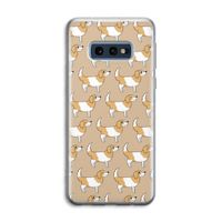 Doggy: Samsung Galaxy S10e Transparant Hoesje
