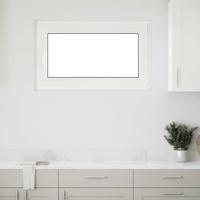 Kelderraam "RISOR" 100x70 cm draai-kiep DIN rechts wit Kelderraam "RISOR" 100x70 cm draai-kiep DIN rechts wit