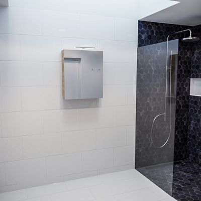 Spiegelkast Vico Cube | 60x70 cm | 1 Deur | Zonder verlichting | Eiken
