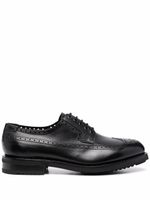 Ferragamo chaussures oxford Marcus à détails de perforations - Noir