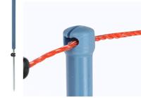 AKO Producten/ vervangende paal voor schapennet blauw 106cm