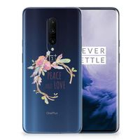 OnePlus 7 Pro Telefoonhoesje met Naam Boho Text