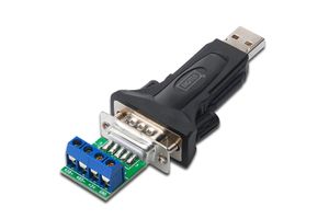 Digitus USB 2.0 - RS-485 Zwart