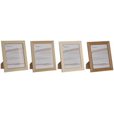 Fotolijsten Home ESPRIT Multicolour Kristal polyestyreen 26,2 x 1,6 x 31,2 cm (4 Stuks)