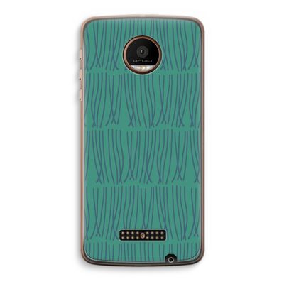 Swirls: Motorola Moto Z Force Transparant Hoesje