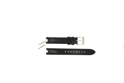 Horlogeband Marc by Marc Jacobs MJ1484 Leder Zwart 6mm