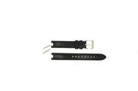 Horlogeband Marc by Marc Jacobs MJ1484 Leder Zwart 6mm