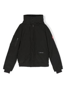 Canada Goose Kids veste à patch logo - Noir