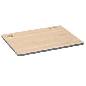 Snijplank antraciet rand - 23 x 30 cm - bamboe hout