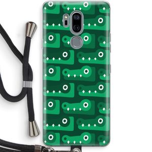 Crocs: LG G7 Thinq Transparant Hoesje met koord