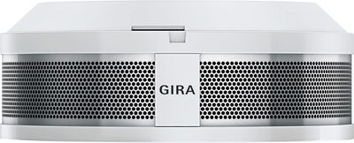 Gira rookmelder Dual Q modulair/VdS 236002 9V wit brandmelder batterij 10 jaar
