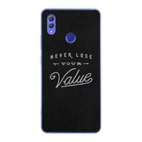 Never lose your value: Honor Note 10 Transparant Hoesje