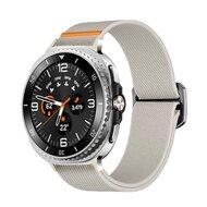Nylon Loop bandje - Starlight - Samsung Galaxy Watch 8 - 40mm / 44mm